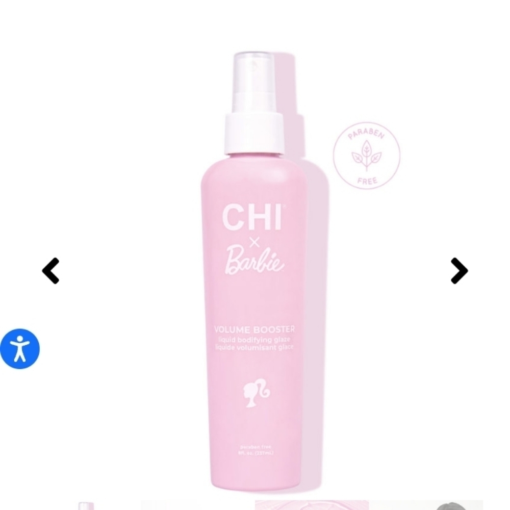 BRAND NEW CHI × BARBIE VOLUME BOOSTER 8 FL. OZ